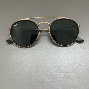 Ray Ban Round Double Bridge Sunnies